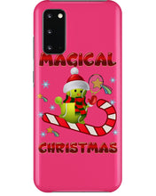 Load image into Gallery viewer, Tennis Players Magical Christmas Snowman Gift For Women Phone case
