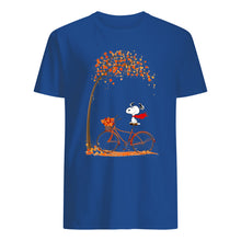 Load image into Gallery viewer, Snoopy Cartoon Movie Autumn Is Coming Gift For Fans Guys Tee
