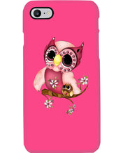 Load image into Gallery viewer, Lovely Tote Bag Owl Perchs On Branch Gift For Owl Lovers Phone case
