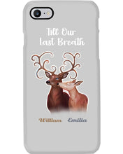 Load image into Gallery viewer, Custom Name Deers Gift For Boyfriend Till Our Last Breath Phone case

