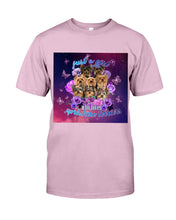 Load image into Gallery viewer, A Girl Loves Yorkshire Terrier Gift For Dog Lovers Guys Tee
