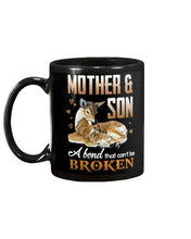 Load image into Gallery viewer, Mother And Son A Bond That Can't Be Broken Mug
