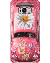 Load image into Gallery viewer, Pink Phone Case With Flowers And Butterfly Gift For Pink Lovers Phone case
