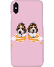 Load image into Gallery viewer, Beagle Hand Bones My Breast Gift For Dog Lovers Phone case
