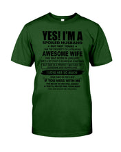 Load image into Gallery viewer, I'm A Spoiled Husband But Not Yours - Awesome Wife Who Was Born In January Guys Tee
