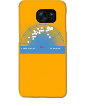 Load image into Gallery viewer, Pinpoint The Location In The Space Blue Phone case
