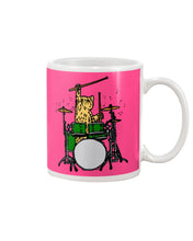 Load image into Gallery viewer, Cat Play Drum Funny Gift For Cat Lovers Mug
