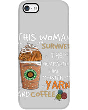 Load image into Gallery viewer, The Quarantine Time With Yarn And Coffee Gift For Women Phone case

