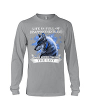 Load image into Gallery viewer, Life Is Full Of Disappointment And I Added You To The List Unisex Long Sleeve
