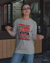 Load image into Gallery viewer, I'm Just A Spoiled Child I'm A Spoiled Granddaughter Of A Crazy Grandpa Unisex Long Sleeve
