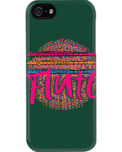 Load image into Gallery viewer, Market Trendz Flute Colorful Design Gift For Flute Players Phone case
