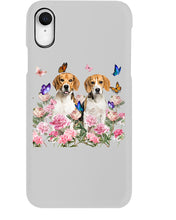 Load image into Gallery viewer, Gift For Dog Lovers Beagle With Peonies Phone case

