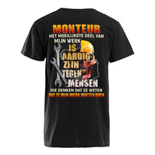 Load image into Gallery viewer, Het Moeilijkste Deel Van Mijn Werk Is Aardig Zijn Tegen Mensen Guys V-Neck
