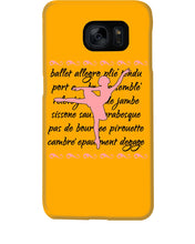 Load image into Gallery viewer, Ballet Words Pink Pattern Gift For Ballet Dancer Phone case
