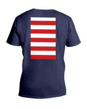 Load image into Gallery viewer, America USA FLag In My Heart Shih Tzu Gift For Dog Lovers Guys V-Neck
