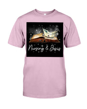 Load image into Gallery viewer, Nursing And Jesus Gift For Family Guys Tee
