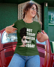 Load image into Gallery viewer, Not Today Satan Not Today Gift For Women Ladies Tee
