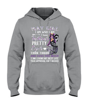 Load image into Gallery viewer, May Girl Has Tattoos Pretty Eyes Thick Thighs For Birthday Gift Hoodie
