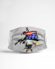 Load image into Gallery viewer, Eagle Giant Scratch USA Flag Gift For Women Cloth Face Mask
