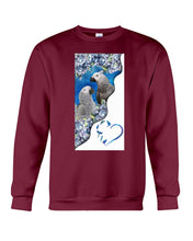 Load image into Gallery viewer, Magical Gray Couple African Parrot Gift For Bird Lovers Sweatshirt
