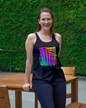 Load image into Gallery viewer, Six Flute Colorful Design Gift For Flute Lovers Ladies Flowy Tank

