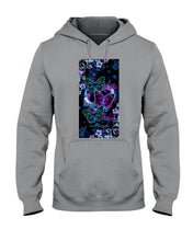 Load image into Gallery viewer, Purple Phone Case With Butterfly Faith Hope Love Suicide Awareness Gift Hoodie
