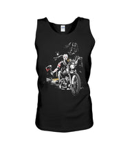 Load image into Gallery viewer, You're Not Alone Motorcycle Axe Gift For Men Unisex Tank Top
