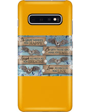 Load image into Gallery viewer, Do What Makes You Happy With Bats Gift For Girls Phone case

