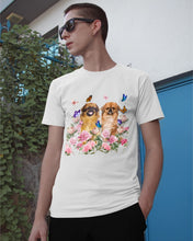 Load image into Gallery viewer, Pekingese With Peonies Gift For Dog Lovers Guys Tee
