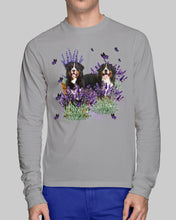 Load image into Gallery viewer, Bernese Mountain Dog  Unique Custom Design For Dog Lovers Unisex Long Sleeve
