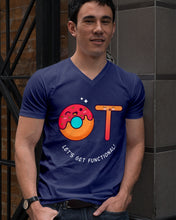 Load image into Gallery viewer, Gift For Occupational Therapist Let's Get Functional Guys V-Neck
