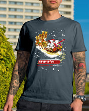 Load image into Gallery viewer, Baseball Xmas Sleigh Loading Gift For Baseball Lovers Guys Tee
