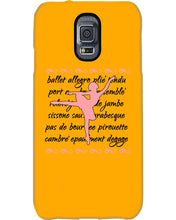 Load image into Gallery viewer, Ballet Words Pink Pattern Gift For Ballet Dancer Phone case
