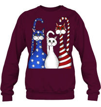 Load image into Gallery viewer, Cat Happy America  Independence's Day Special Custom Design Sweatshirt
