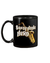 Load image into Gallery viewer, Saxophone Hero Custom Design For Music Instrument  Lovers Mug
