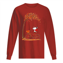 Load image into Gallery viewer, Snoopy Cartoon Movie Autumn Is Coming Gift For Fans Unisex Long Sleeve
