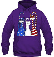 Load image into Gallery viewer, Cat Happy America  Independence's Day Special Custom Design Hoodie
