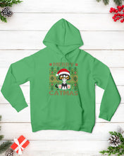 Load image into Gallery viewer, Merry Catmas Cute Funny Gifts Hoodie

