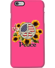 Load image into Gallery viewer, Peace Sign Sunflower Birthday Gift For Girls Phone case
