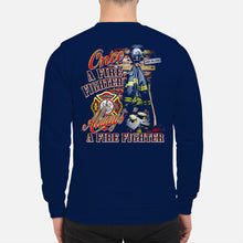 Load image into Gallery viewer, Once A Firefighter   Always A Firefighter   Special Custom Design Sweatshirt
