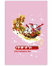 Load image into Gallery viewer, Baseball Xmas Sleigh Loading Gift For Baseball Lovers Vertical Poster
