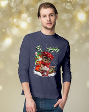 Load image into Gallery viewer, Yorkshire Terrier Loves Drinking Hot Latte Gift For Dog Lovers Unisex Long Sleeve

