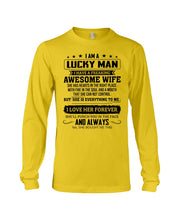 Load image into Gallery viewer, She Is Everything To Me My Freaking Awesome Wife Gift For Family Unisex Long Sleeve
