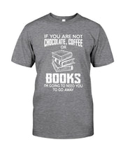 Load image into Gallery viewer, Librarian I Need To Go Away Books Custom Design Gifts Guys Tee
