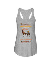 Load image into Gallery viewer, Daddysaurus Daughtersaurus A Bond That Can't Be Broken Ladies Flowy Tank
