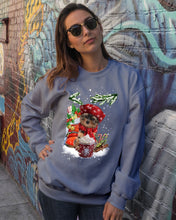 Load image into Gallery viewer, Yorkshire Terrier Loves Drinking Hot Latte Gift For Dog Lovers Sweatshirt
