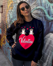 Load image into Gallery viewer, Couple Otter Valentine's Day Gift For Otter Lovers Sweatshirt
