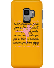 Load image into Gallery viewer, Ballet Words Pink Pattern Gift For Ballet Dancer Phone case
