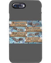 Load image into Gallery viewer, Do What Makes You Happy With Bats Gift For Girls Phone case
