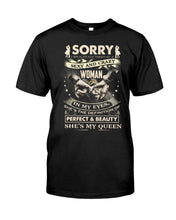 Load image into Gallery viewer, I'm Already Taken By A Sexy Crazy Woman Custom Design Guys Tee
